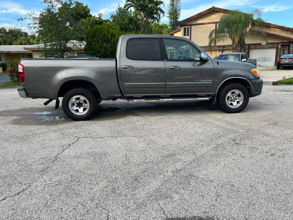 2006 TOYOTA TUNDRA DOUBLE CAB SR5 – $8,300 (Coral Springs)