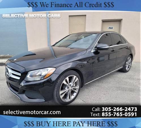 2016 Mercedes-Benz C-Class 4dr Sdn C 300 RWD – Low Rates Available! – $23,995 ($ Financing for ALL Types of Credit $)