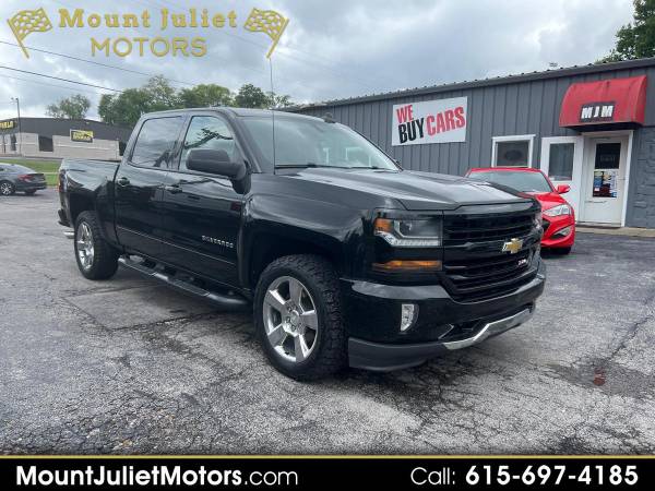 2017 Chevrolet Chevy Silverado 1500 LT Crew Cab 4WD -EASY FINANCING AVAILABLE – $24,999 (+ 15 YEARS FAMILY OWNED AND OPERATED | HAND PICKED INVENTORY)