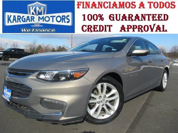 2018 CHEVROLET MALIBU LT -WE FINANCE EVERYONE! CALL NOW!!! (+ Kargar Motors Of Manassas)