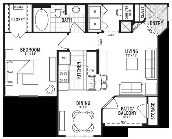 1,555 / 1br – 800ft2 – Location! Location! Location! (Jacksonville)