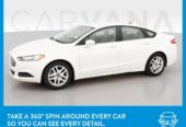 2013 Ford Fusion SE Sedan 4D sedan White – FINANCE ONLINE – $16,990 (TOUCHLESS DELIVERY TO YOUR HOME)