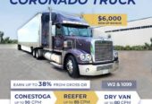 CDL DRIVERS | 38% from gross | $6,000 SIGN UP BONUS | CORONADO W2&1099 (Los Angeles)