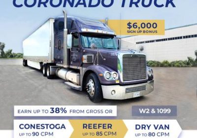 CDL-DRIVERS-38-from-gross-6000-SIGN-UP-BONUS-CORONADO-W2-cipads-freeads