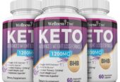 (3 Pack) Keto Diet Pills – Max Strength 1200mg, Utilize Fat for Energy with Ketosis – Boost Energy & Focus, Manage Cravings, Support Metabolism – Keto BHB Supplement for Women and Men