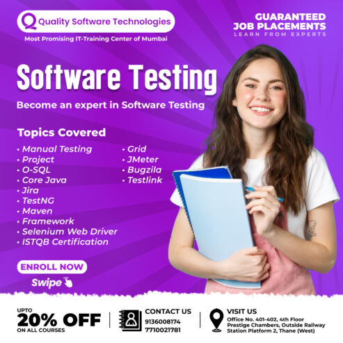 Best Software Testing Trainings in Thane – Quality Software Technologies