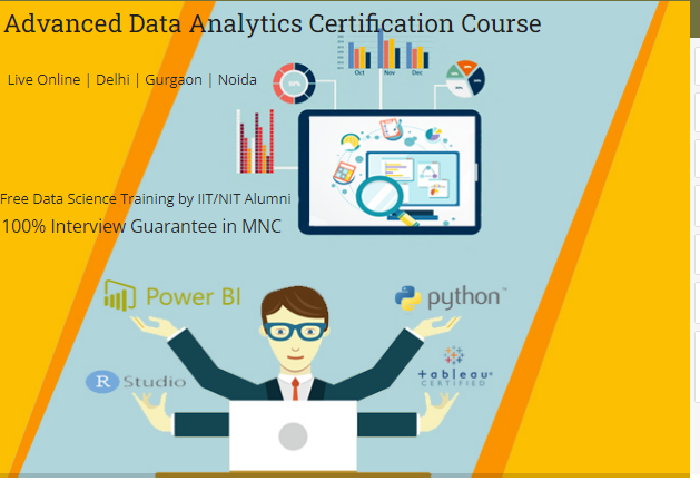 Job Oriented Data Analytics Certification Course in Delhi, Laxmi Nagar, with 100% Placement at SLA Consultants India