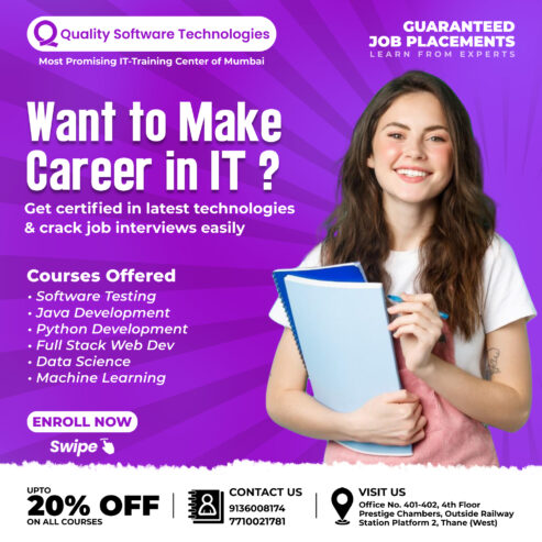 Python Full stack Development Course in Thane – Quality Software Technologies