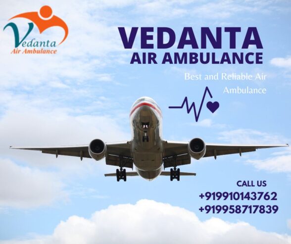 Use Updated Medical Machine by Vedanta Air Ambulance Service in Chennai