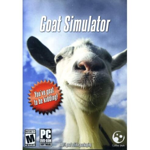 GOAT Simulator Laptop and Desktop Computer Game.