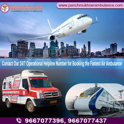 Take Advanced ICU Setup by Panchmukhi Air and Train Ambulance Services in Bangalore