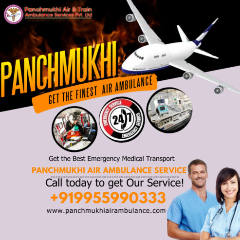 Choose Classy Panchmukhi Air Ambulance Services in Ranchi with Expert Medical Care