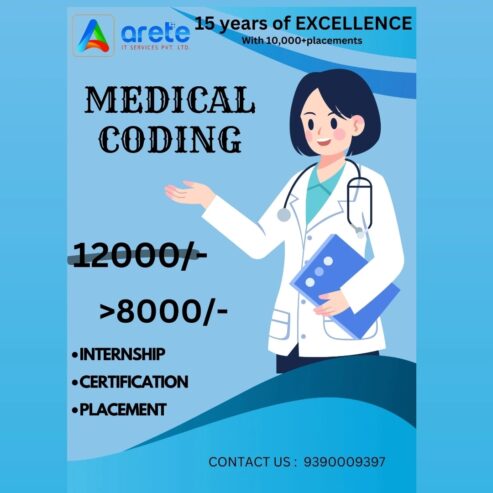 Medical coding Training and placement assistance in vijayawada