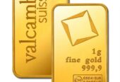 1 Gram Valcambi Suisse .9999 Fine Gold Bar in Assay