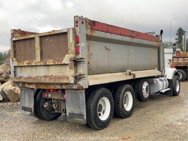 2007 Kenworth T800 22 Yard Tri Axle Dump Truck Cummins M/T bidadoo -Repair