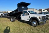 2019 Ford SUPER DUTY F450 XL 4X4 DIESEL 6.7L V8 11′ LANDSCAPE DUMP TRUCK