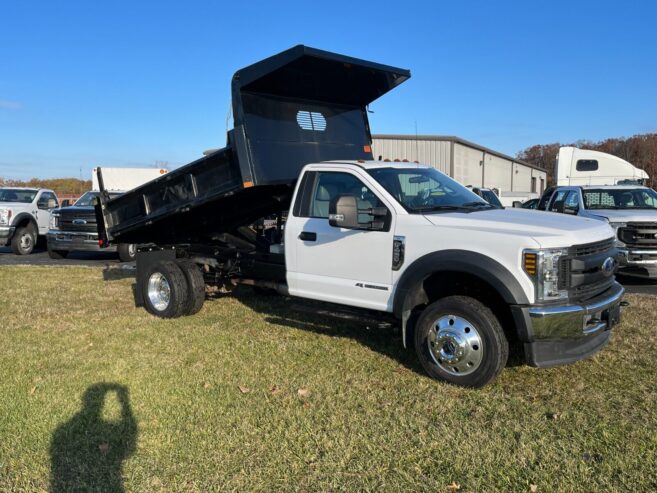 2019 Ford SUPER DUTY F450 XL 4X4 DIESEL 6.7L V8 11′ LANDSCAPE DUMP TRUCK