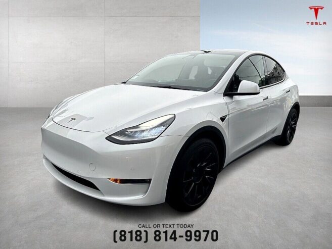 2021 Tesla Model Y Standard Range White Tesla Model Y with 24,537 Miles available now!