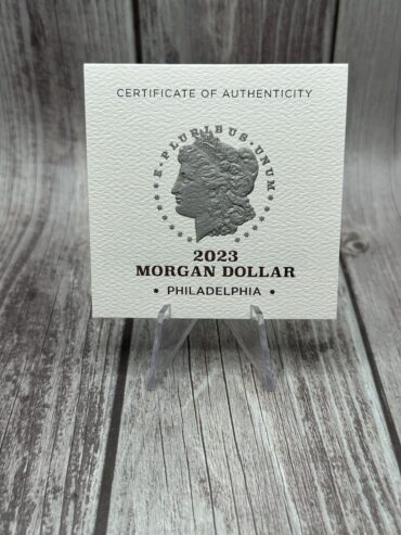 2023 P Morgan Dollar Uncirculated 99.9% Silver Coin