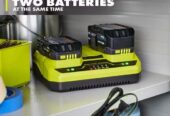 2PACK Battery & charger For RYOBI P108 18V 9Ah 8AH High Capacity Lithium-ion