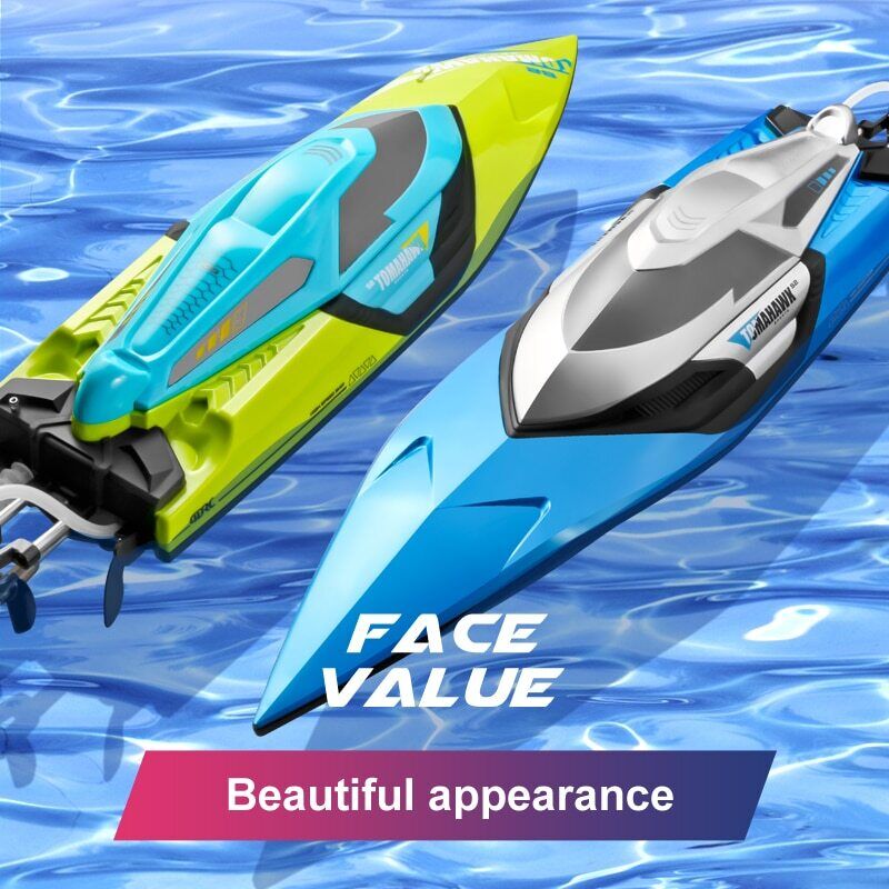 4DRC S2 RC Boat 70 KM/H Professional High Speed Racing Speedboat Endurance Toy