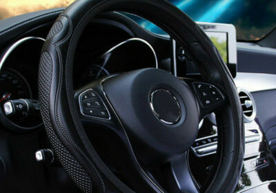 Auto-parts-black-leather-car-steering-wheel-cover-breathable-non-slip-accessorie-cipads-freeads