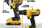 DEWALT DCK1020D2 10-Tool Combo Kit – 20V MAX w/ (2) 2Ah Batteries New
