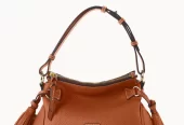 Dooney & Bourke Pebble Grain Tassel Shoulder Bag