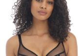 FREYA Noir Snapshot Sheer Underwire Bra, US 30G, UK 30F, NWOT