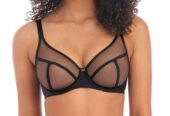 FREYA Noir Snapshot Sheer Underwire Bra, US 30G, UK 30F, NWOT