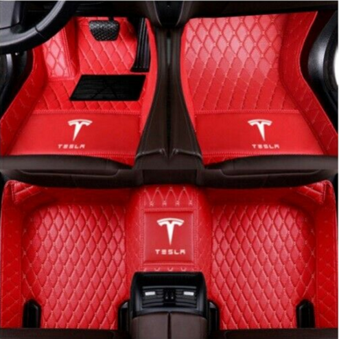 For Tesla-3-S-X-Y 2012-2023 All Models Luxury Custom Waterproof Car Floor Mats