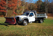 Ford F550 Dump Truck w/ Plow Spreader – 6.7L Powerstroke – 4×4 – 18k Miles!!