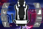 Gaming Chair Racing Style High-Back Office Chair Ergonomic Swivel Chair