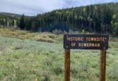 Ghost Town of Bowerman, Colorado, 10.3 Acres, 2 Gold Mines and Hot Springs Creek