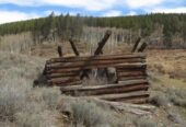 Ghost Town of Bowerman, Colorado, 10.3 Acres, 2 Gold Mines and Hot Springs Creek