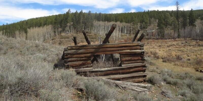 Ghost Town of Bowerman, Colorado, 10.3 Acres, 2 Gold Mines and Hot Springs Creek