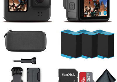 GoPro-HERO9-Black-Waterproof-Action-Camera-32GB-Card-and-2-Extra-HERO9-cipads-freeads