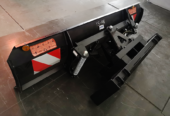 Greatbear 86” Hydraulic Snow Plow Attachments Hydraulic Skid Steer