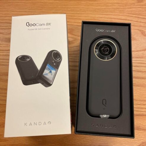Kandao Qoocam 8K 360° Action Camera Black From Japan