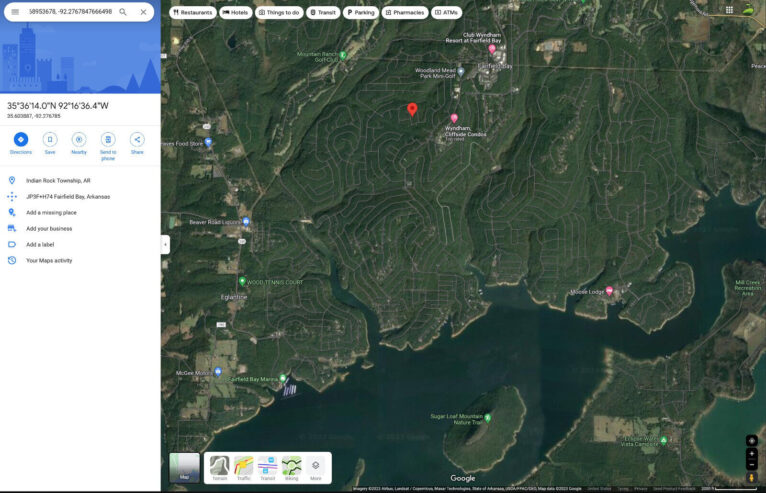 LAND Beautiful 1/3 Acre Property No Reserve By HUGE Lake in Arkansas Ozarks SALE