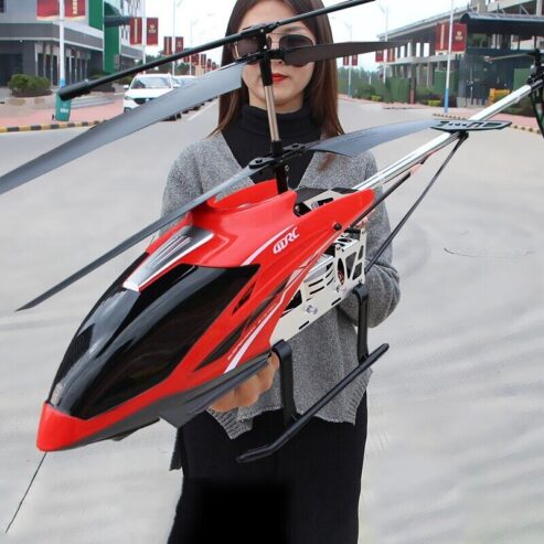 Large RC Helicopter Aircraft Anti-fall Drone 3.5CH Durable Charging Anti-falling