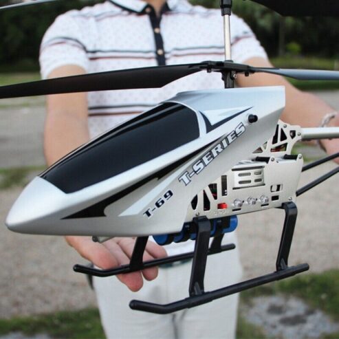 Large RC Helicopter Aircraft Anti-fall Drone 3.5CH Durable Charging Anti-falling