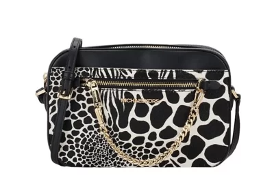 MICHAEL-KORS-JET-SET-ZEBRA-BLACK-LEATHER-CALF-HAIR-ZIP-CHAIN-CROSSBODY-BAG-cipads-freeads