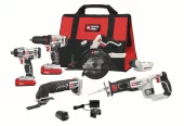 Porter-Cable PCCK617L6 20V MAX Cordless Lithium-Ion 6-Tool Combo Kit