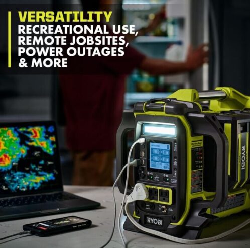 RYOBI 40-Volt 1800-Watt Power Station Lithium Battery Inverter- Station Only