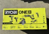 Ryobi ONE+ 18V Cordless 6-Tool Combo Set (PCL1600K2)