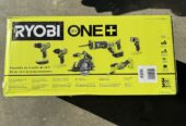 Ryobi ONE+ 18V Cordless 6-Tool Combo Set (PCL1600K2)