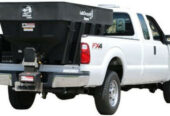 SHPE2000 Buyers SaltDogg 2cu yd Electric Black Poly Hopper Spreader