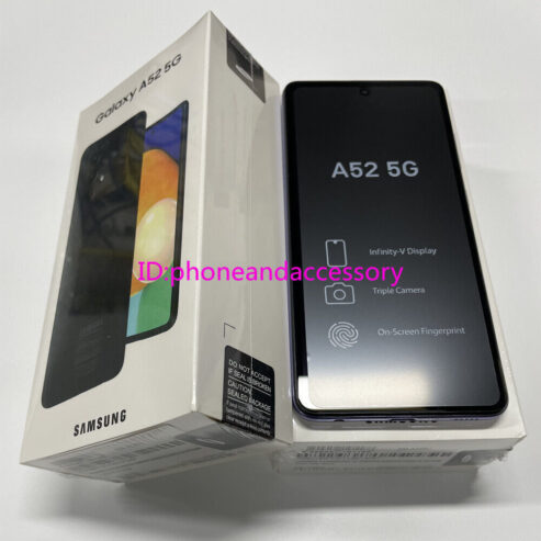 Samsung Galaxy A52 5G SM-A526U 128GB+6GB 64MP Unlocked Smartphone- New Unopened