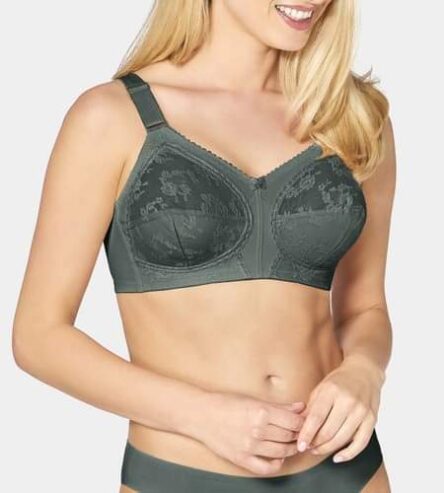 Triumph doreen bra 1568 wireless big bust bra support bra wide straps biustonosz